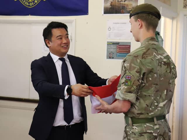 Havant MP Alan Mak supports our Armed Forces, reservists and military families