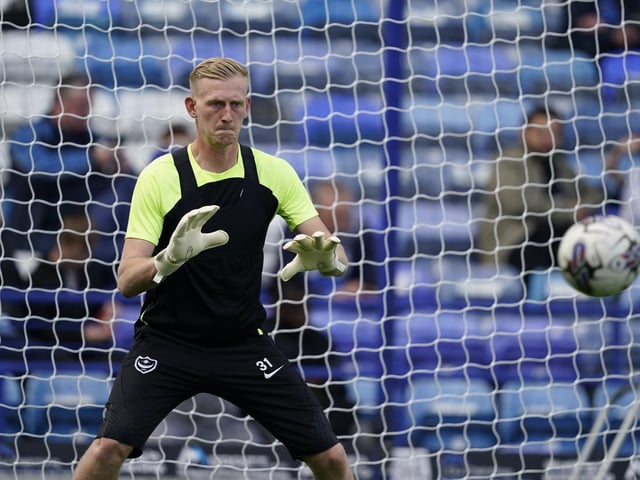 The former Huddersfield man continues to provide back-up for Will Norris.