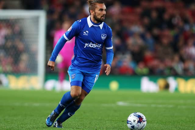 Ricky Holmes made 62 appearances for Pompey, scoring twice. Picture: Joe Pepler