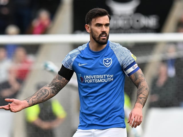 Pompey's midfield enforcer, who showed his worth to the team on Saturday despite the defeat. His leadership is essential going forward if Pompey do decide to go down the route of trying things differently.