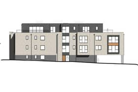 Flats that could replace the Royal British Legion Club in Cosham