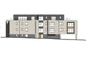 Flats that could replace the Royal British Legion Club in Cosham