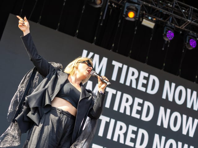 Self Esteem on the Common Stage. Photos by Alex Shute