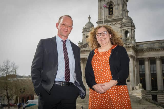 Portsmouth City Council's deputy director for children, families and education, Mike Stoneman, and cabinet member for education, Cllr Suzy Horton, feel it is 'more important than ever' to recognise the work of the city's teachers.
   
Picture: Habibur Rahman