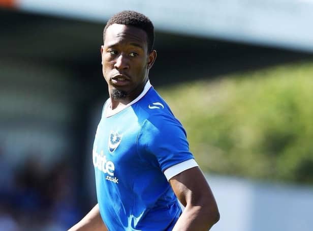Former Pompey striker Nicke Kabamba is now on his 14th club. Picture: Joe Pepler