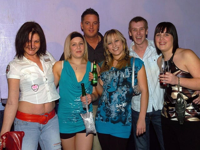 070483_0014_FACE_TIME (DB) 2/2/07Face on the Floor - revellers enjoying their night out at Time & Envy nightclub, South Parade, SouthseaPICTURE: MICHAEL SCADDAN (070383-0014)