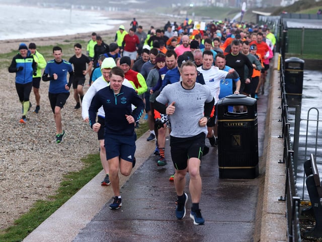 Lee-on-the-Solent parkrun. Picture by Sam Stephenson