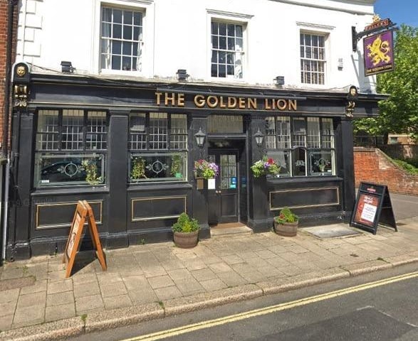 The Golden Lion on High Street, Fareham has a ration of 4.5 from 420 reviews on TripAdvisor.