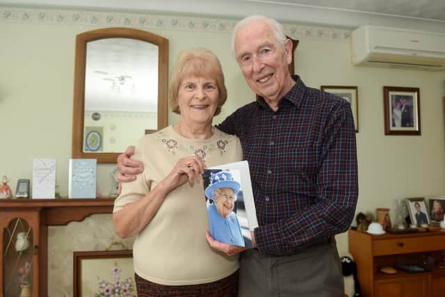 Diane (81) and Brian Stevens (85) from Fareham, celebrated their Diamond Wedding Anniversary on Thursday, May 26.
Picture: Sarah Standing (260522-8184)
