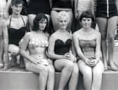All Southsea girls who entered the Marilyn Monroe competition alongside South Parade Pier in a summer of the late 1950's.