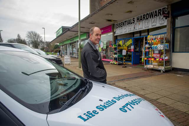 Simon Stevenson, owner of Life Skills Driving School. Picture: Habibur Rahman