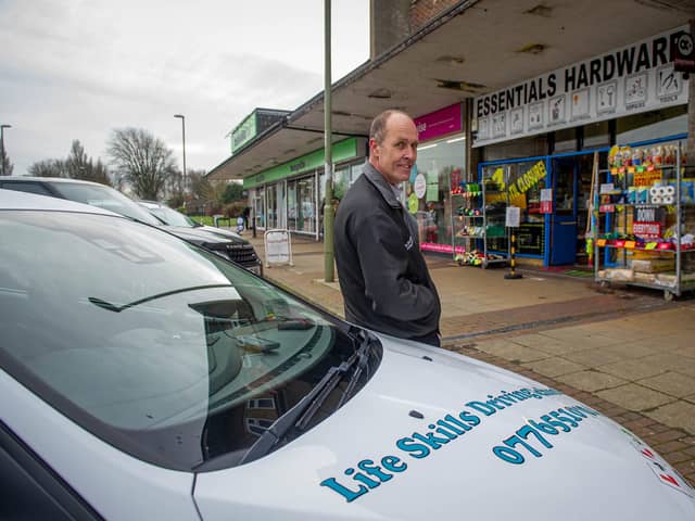 Simon Stevenson, owner of Life Skills Driving School. Picture: Habibur Rahman