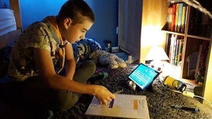Scouts from across Gosport enjoyed their first ever virtual district camp as they cannot meet in person at the moment. Pictured: Archie Gasser, 11 from the 6 th Gosport Scouts