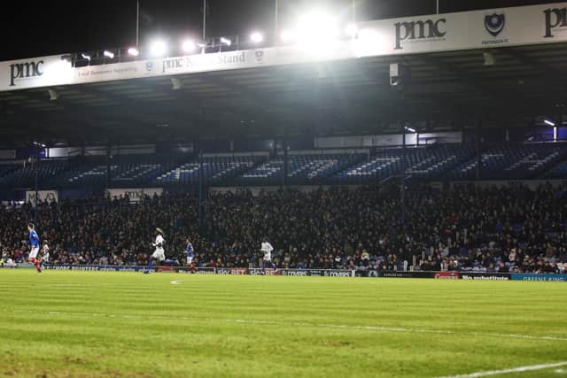 Pompey will commence work on the North Stand lower section of Fratton Park in January.