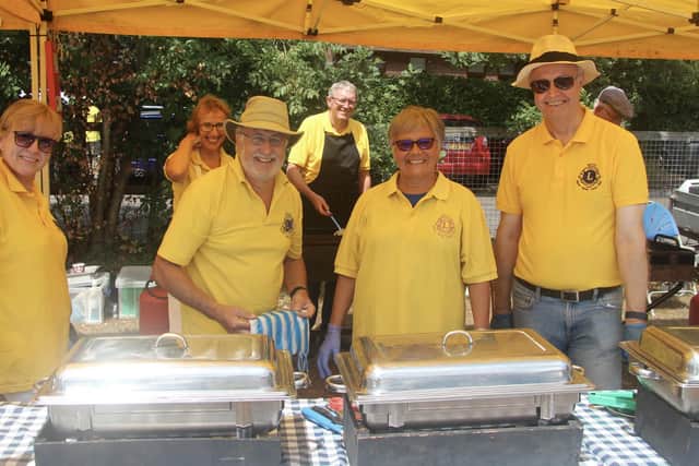 A previous Lions barbecue event