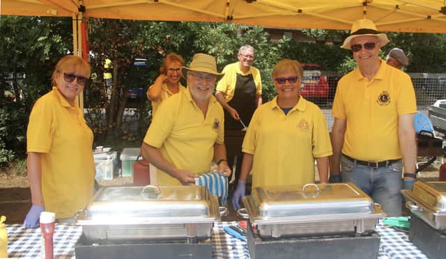 A previous Lions barbecue event