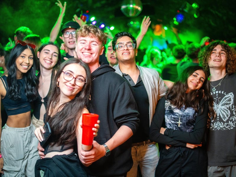 Freshers enjoying their first night out in Portsmouth during Freshers Week 2023. Revellers packed out Pryzm and Astoria on Saturday, September 23.
