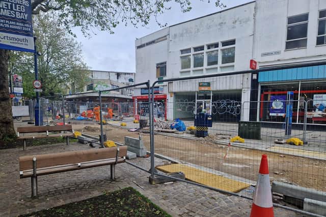 The creation of the new bus gate – which is a short section of road only buses and bicycles can use - in Charlotte Street started on Monday, February 5 and is planned for completion this month.