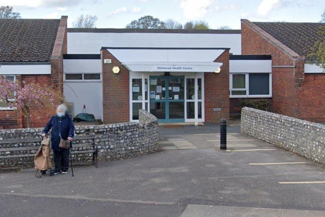 At Denmead Health Centre in Hambledon Road, 83 per cent of people responding to the survey rated their overall experience as good. Picture: Google Maps