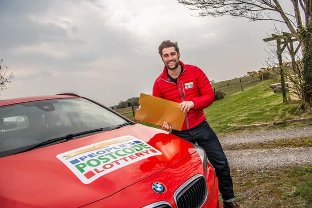 People’s Postcode Lottery ambassador Matt Johnson