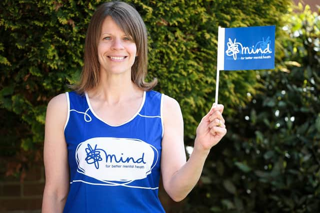 Simone Thompson will be running the London Marathon in October, in honour of her father, Steve Baker, who took his own life
Picture: Chris Moorhouse (jpns 070521-18)