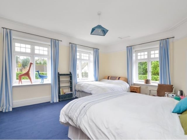 The Laurels, a four bedroom detached house in Queens Road, Waterlooville, is on the market at a guide price of £1,195,000. It is listed by Fine and Country.