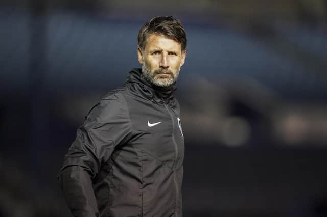 Danny Cowley was frustrated that Pompey's fringe players didn't take their first-team opportunity against Sutton United. Picture: Jason Brown/ProSportsImages