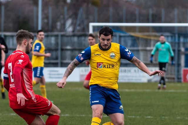 Former Gosport Borough player-boss Craig McAllister has joined Baffins Milton Rovers. Picture: Vernon Nash