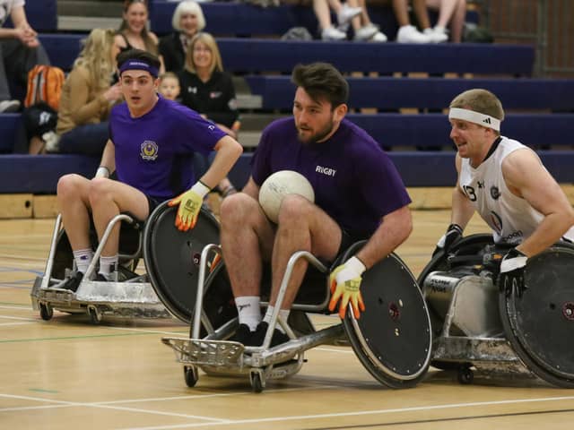 A Wheelchair Rugby taster session is being held at the Mounbatten Centre in Portsmouth this Sunday.
Picture: Habibur Rahman