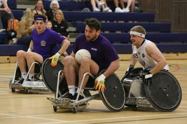 A Wheelchair Rugby taster session is being held at the Mounbatten Centre in Portsmouth this Sunday.
Picture: Habibur Rahman