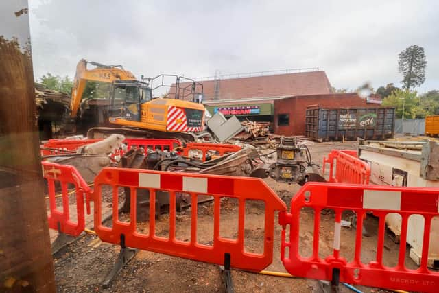 Demolition of Ferneham Hall, Fareham on Friday 23rd September 2022
Picture: Habibur Rahman