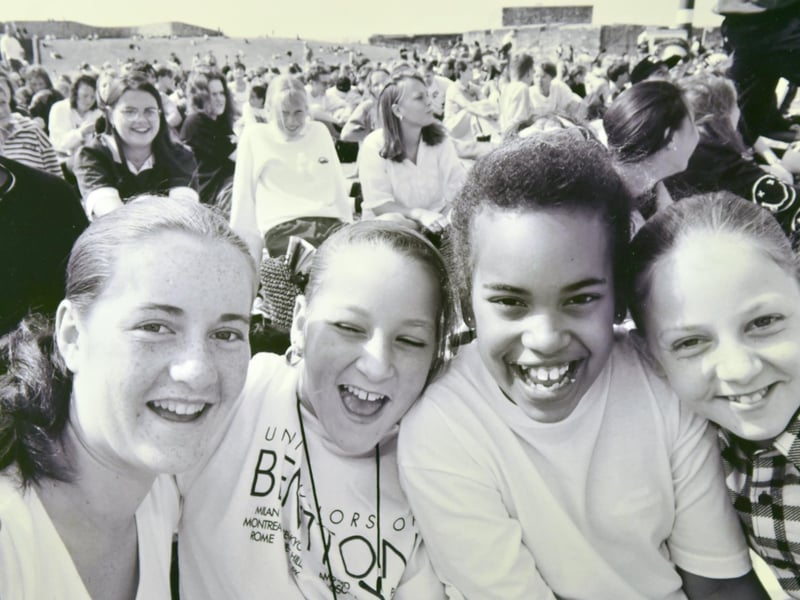 The Radio 1 Roadshow in Southsea, in 1994.