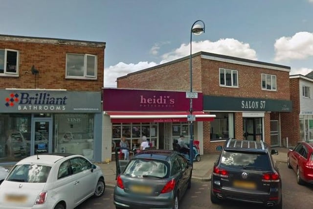 Heidi's Swiss Patisserie, on Station Road, has a rating of 4.6 out of five from 84 reviews on Google.