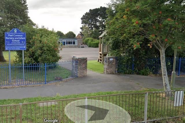 Peel Common Nursery and Infant School. Source: Google Maps
