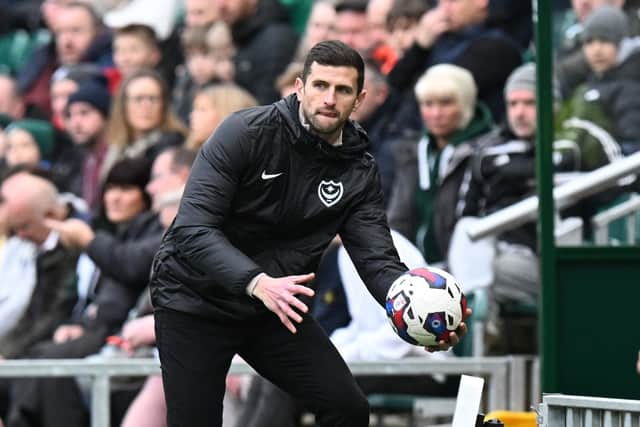 Pompey boss John Mousinho
