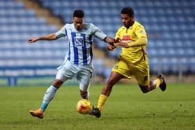 Reuben Reid, right, joined Weston-super-Mare in the summer