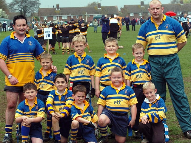 Gosport & Fareham Pirates U7s, 2006. Picture by Malcolm Wells.