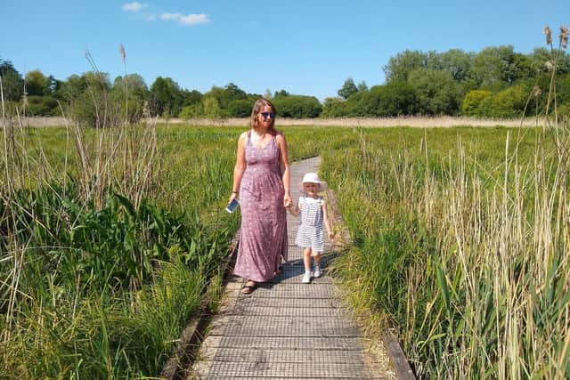 Pictured: Lucy Howell with her daughter Rosie

© Family/Solent News & Photo Agency