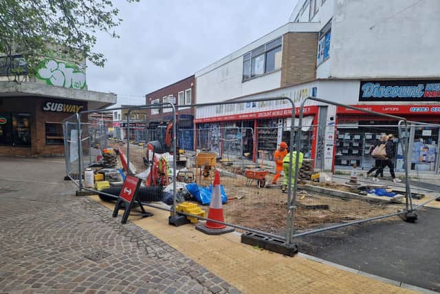 The creation of the new bus gate – which is a short section of road only buses and bicycles can use - in Charlotte Street started on Monday, February 5 and is planned for completion this month.