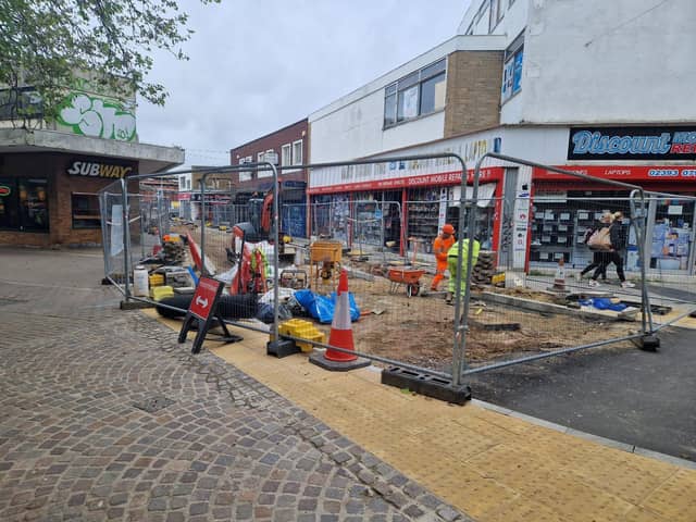 The creation of the new bus gate – which is a short section of road only buses and bicycles can use - in Charlotte Street started on Monday, February 5 and is planned for completion this month.