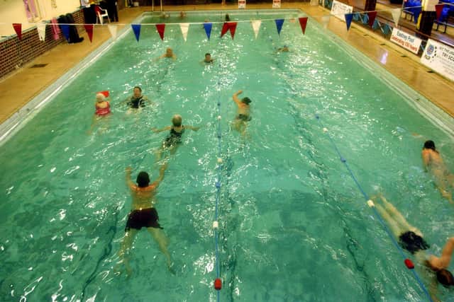 Eastney Swimming Pool pictured on its 100th anniversary
PICTURE:JONATHAN BRADY 045343-25