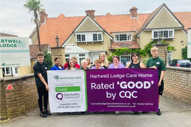 Hartwell Lodge Care Home in Fareham, Hampshire, has achieved an overall ‘Good’ rating on their  recent Care Quality Commission (CQC) inspection, which is an upgrade from their previous requires improvement rating.