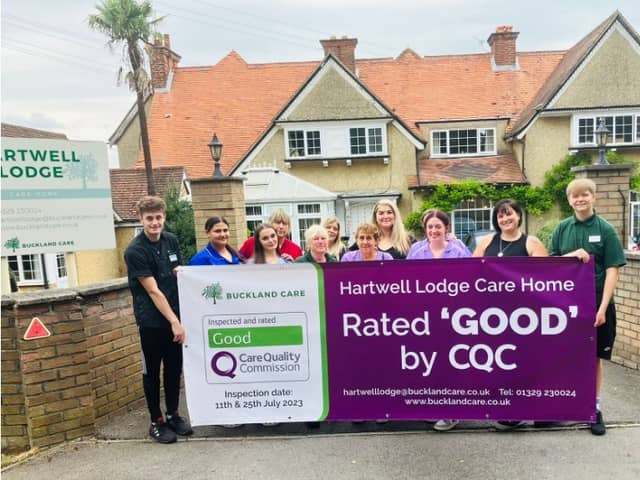 Hartwell Lodge Care Home in Fareham, Hampshire, has achieved an overall ‘Good’ rating on their  recent Care Quality Commission (CQC) inspection, which is an upgrade from their previous requires improvement rating.