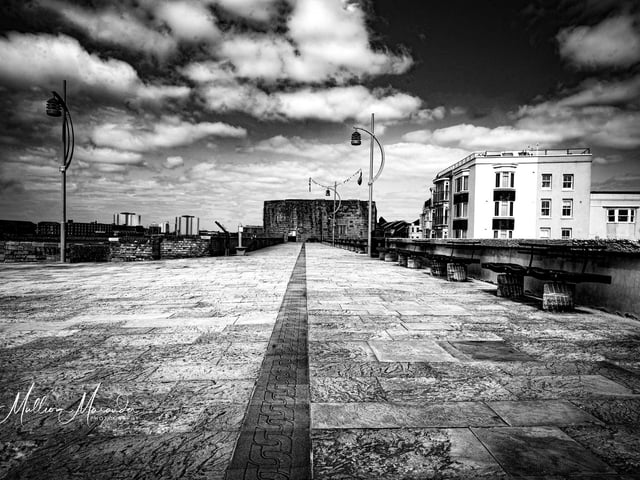 Follow the path to the Square Tower