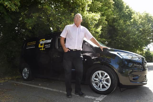 Mark Wakeham (60) from Hayling Island, who was ticketed for parking overnight in a free car park in St Mary's Road, Hayling Island on May 1, 2023. 

Picture: Sarah Standing