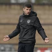 Pompey head coach John Mousinho