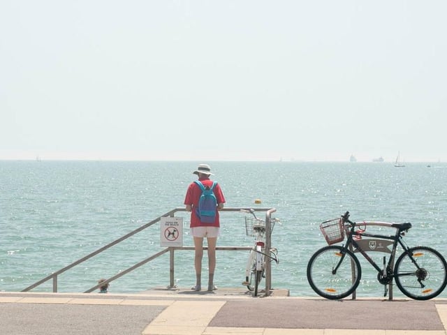 Southsea beach.