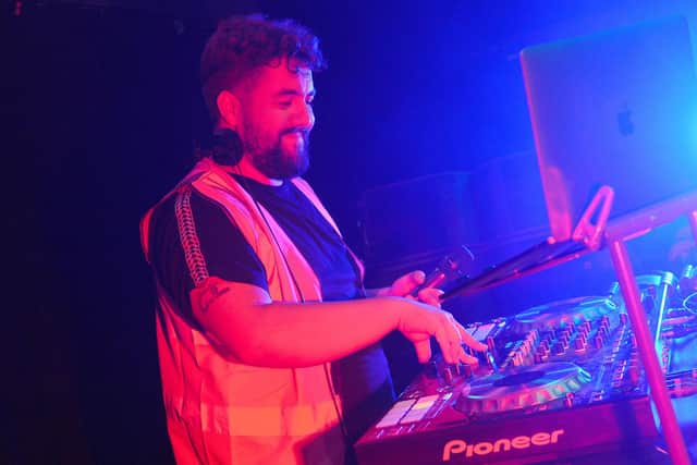 Liam Howes is also a popular nightclub DJ.