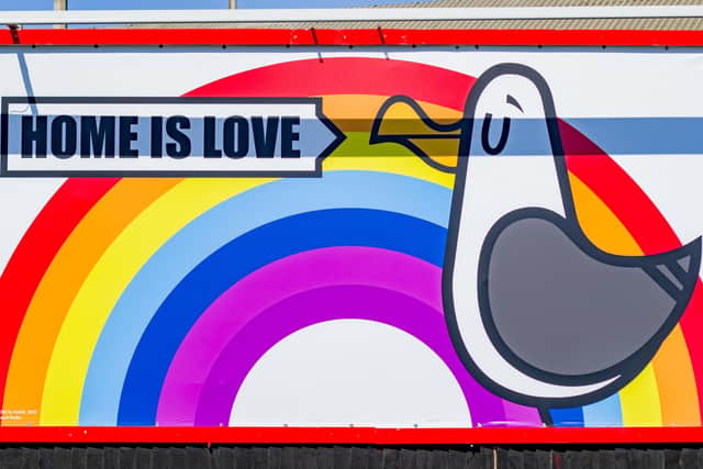 Close up of FarkFK's artwork, @FarkFK. Picture: Solent Sky Services
