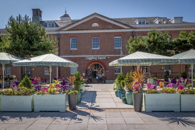Giggling Squid will be officially opening the doors of its brand new venue in Gunwharf Quays on July 30. The former Loch Fyne site has been transformed into a botanical paradise with exceptional decor. Picture: Giggling Squid